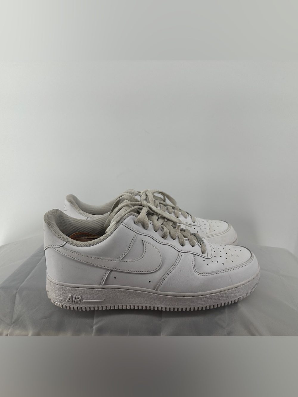 White Nike air forces